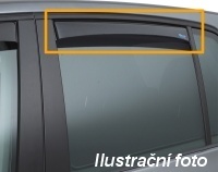 ClimAir deflektory (ofuky) zadn�ch bo�n�ch oken Kia Sportage 5dv. -- rok v�roby 2004-2010 (barva �ern�)