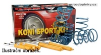KONI sportovn� podvozek s nastavitelnou tuhost� Kia Cee'd SW II, mimo GT (zat�en� p�edn� n�pravy od 961 kg) -- rok v�roby 5/2012-2015 (sn�en� p�edn� n�pravy 25mm, zadn� n�pravy 40mm)